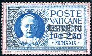 SAGGI 1931 - 1,10 su 2,50 lire azzurro, ... 
