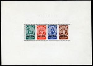 GERMANIA REICH FOGLIETTI 1933 - Beneficenza ... 