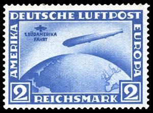 GERMANIA REICH POSTA AEREA 1930 - 2 m. ... 