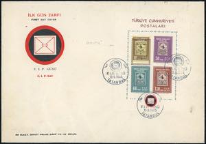 TURCHIA FOGLIETTI 1963 - Giornata FIP, ... 