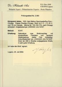 CANADA POSTA AEREA 1933 - 5 cent., ... 