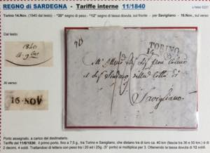 SARDEGNA PREFILATELICHE 1808/1858 ... 