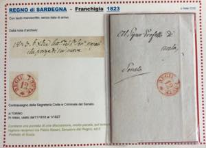 SARDEGNA PREFILATELICHE 1819/1859 ... 