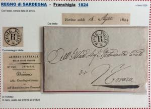 SARDEGNA PREFILATELICHE 1819/1859 ... 