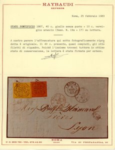 STATO PONTIFICIO 1867/1869 - ... 