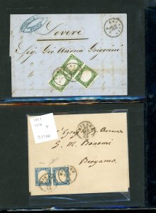 SARDEGNA 1852/1863 - Bellinsieme ... 