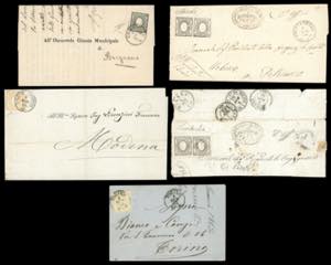 SARDEGNA/REGNO DITALIA 1862/1863  - Quattro ... 