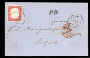 SARDEGNA-CONTEA DI NIZZA 1853/1869 ... 