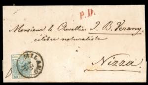 SARDEGNA-CONTEA DI NIZZA 1853/1869 ... 