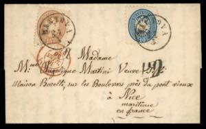 SARDEGNA-CONTEA DI NIZZA 1853/1869 ... 