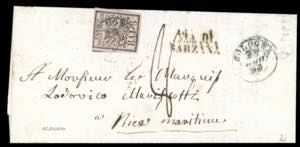 SARDEGNA-CONTEA DI NIZZA 1853/1869 ... 