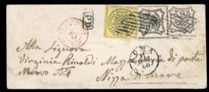 SARDEGNA-CONTEA DI NIZZA 1853/1869 ... 