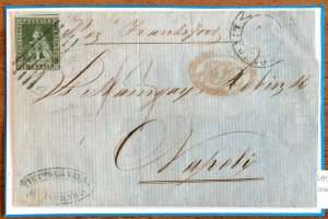 TOSCANA 1852/1858 - Sette lettere ... 