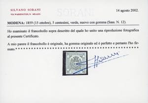 ANTICHI STATI ITALIANI 1852/1859 - ... 