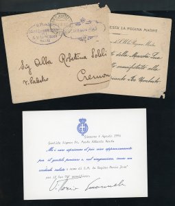 REGNO DITALIA 1914/1996 - Tre ... 