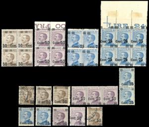 REGNO DITALIA 1923/1925 - Michetti ... 