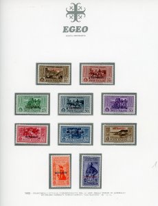 ISOLE DELLEGEO 1932 - Garibaldi, ... 