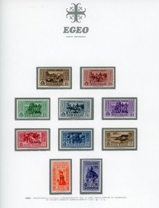 ISOLE DELLEGEO 1932 - Garibaldi, ... 