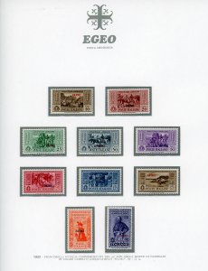 ISOLE DELLEGEO 1932 - Garibaldi, ... 