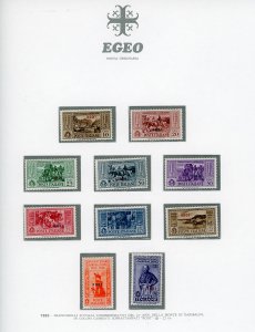 ISOLE DELLEGEO 1932 - Garibaldi, ... 