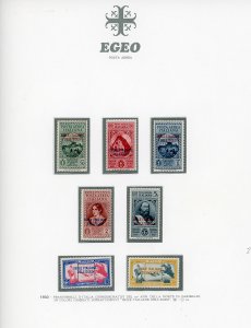 ISOLE DELLEGEO 1932 - Garibaldi, ... 