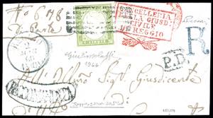 REGGIO, 6 sbarre + cerchio punti 13 - 5 ... 