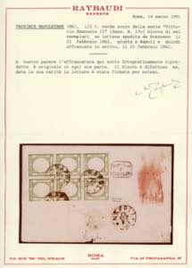 1862 - 1/2 tornese verde scuro ... 