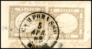 1862 - 1/2 grano bistro bruno ... 