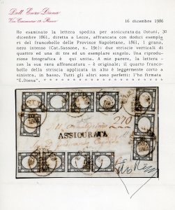 1861 - 1/2 grano bruno grigiastro ... 