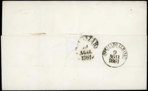 1861 - 1 grano grigio argento ... 