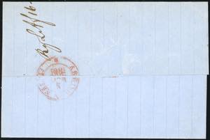 1861 - 2 grana azzurro, doppio ... 