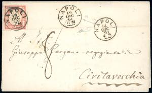 1861 - 5 grana rosso carminio (21), ... 