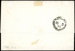 1862 - 5 grana rosso carminio ... 