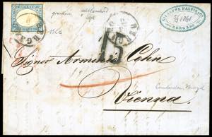 SARDEGNA-AUSTRIA 1861 - 20 cent. azzurro ... 