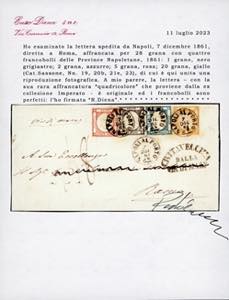 1861 - 20 grana giallo arancio, 1 ... 