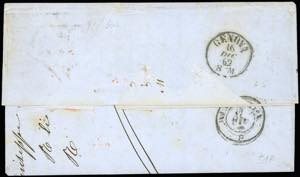 SARDEGNA-FRANCIA 1862 - 20 cent. ... 