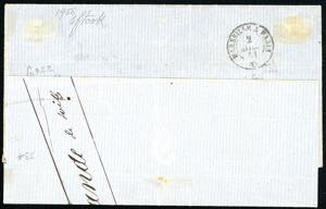 1861 - Falsi per posta: 20 grana ... 