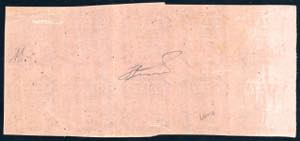 1857 - 6 cent. rosa chiaro, non ... 