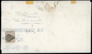 1852 - 5 baj bianco rosaceo (6a), perfetto, ... 