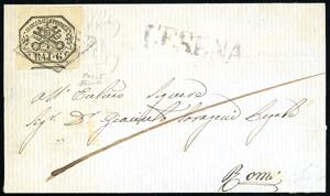 1857 - 6 baj grigio verdastro, varietà di ... 