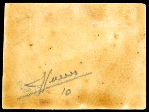 1852 - 50 baj azzurro (10), gomma ... 