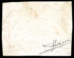 1852 - 1 scudo rosa carminio (11), ... 