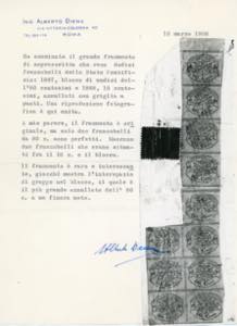 1867 - 80 cent. rosa lillaceo ... 