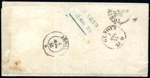 SARDEGNA-SVIZZERA 1855 - 40 cent. ... 