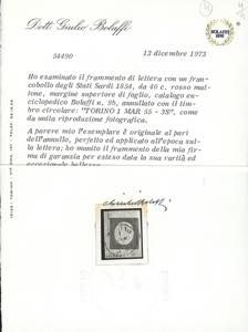 1854 - Terza emissione, serie ... 
