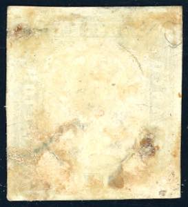 1854 - 5 cent. verde giallo (7), ... 