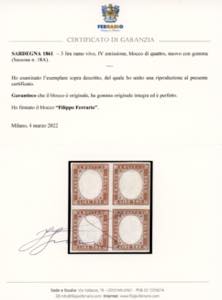 1863 - Quarta emissione, serie ... 