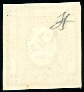 1861 - 2 cent. nero intenso (20e), ... 