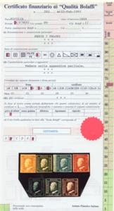 1859 - Serie completa di 7 valori ... 