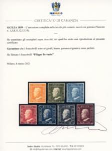 1859 - Lemissione completa nelle ... 